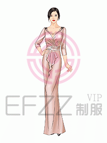 KTV夜總會(huì)咨客禮儀服裝209