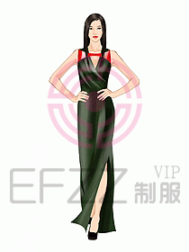 KTV夜總會(huì)咨客禮儀服裝213