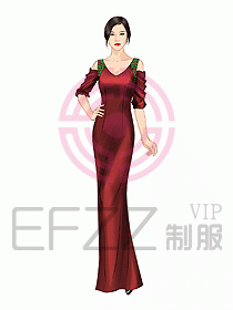 KTV夜總會咨客禮儀服裝219