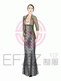 KTV夜總會咨客禮儀服裝221