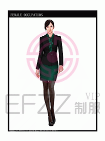 商城營業(yè)員服裝設(shè)計(jì)圖962