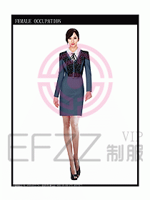 商城營業(yè)員服裝設(shè)計圖969