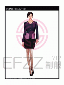 商城營業(yè)員服裝設(shè)計(jì)圖976