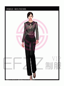 商城營業(yè)員服裝設(shè)計圖990