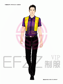 KTV男女服務員制服設計圖236