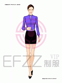 KTV男女服務(wù)員制服設(shè)計圖238