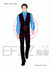 KTV男女服務(wù)員制服設(shè)計(jì)圖246