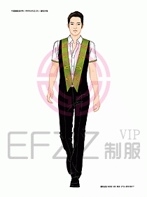 KTV男女服務(wù)員制服設(shè)計(jì)圖252