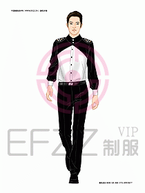 KTV男女服務員制服設計圖256