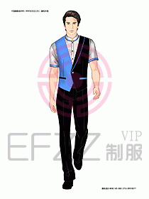 KTV男女服務(wù)員制服設(shè)計(jì)圖258