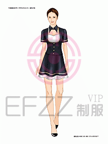 KTV男女服務(wù)員制服設(shè)計圖253