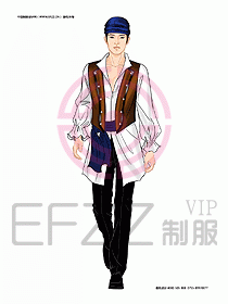 KTV男女服務(wù)員制服設(shè)計圖262