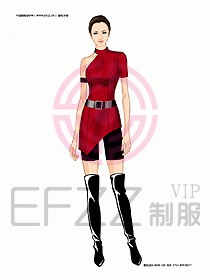 KTV男女服務員制服設計圖263