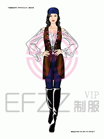 KTV男女服務(wù)員制服設(shè)計圖261