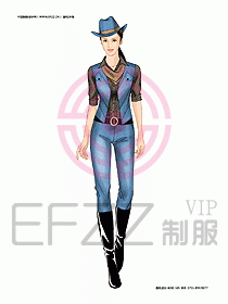 KTV男女服務(wù)員制服設(shè)計圖285