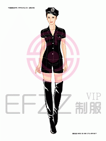 KTV男女服務(wù)員制服設(shè)計(jì)圖283