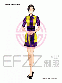 KTV男女服務(wù)員制服設(shè)計(jì)圖297