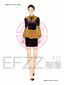 KTV男女服務(wù)員制服設(shè)計圖309