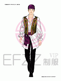 KTV男女服務(wù)員制服設(shè)計(jì)圖324