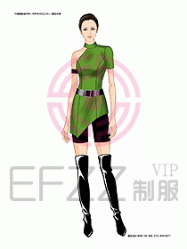 KTV男女服務員制服設計圖325