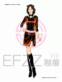 KTV男女服務(wù)員制服設(shè)計圖339
