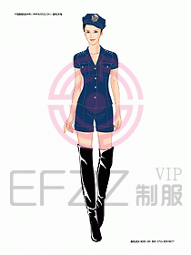 KTV男女服務(wù)員制服設(shè)計圖345