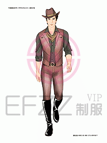 KTV男女服務(wù)員制服設(shè)計圖348