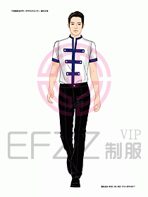 KTV男女服務(wù)員制服設(shè)計(jì)圖356