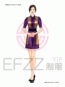 KTV男女服務員制服設(shè)計圖359