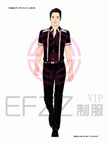 KTV男女服務(wù)員制服設(shè)計圖374