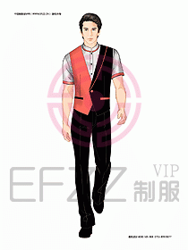 KTV男女服務(wù)員制服設(shè)計圖382