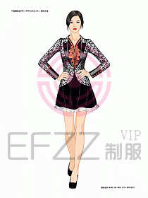 KTV男女服務(wù)員制服設(shè)計圖383