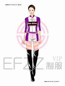 KTV男女服務員制服設計圖400