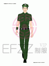 KTV男女服務(wù)員制服設(shè)計(jì)圖408