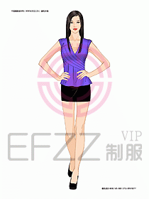 KTV男女服務(wù)員制服設(shè)計圖414