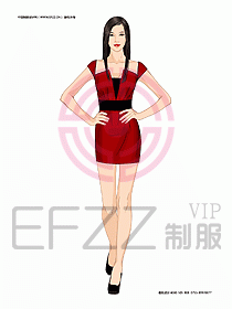 KTV男女服務(wù)員制服設(shè)計圖423