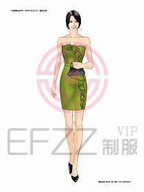 KTV男女服務(wù)員制服設(shè)計圖436