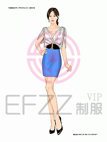 KTV男女服務(wù)員制服設(shè)計(jì)圖444