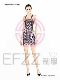 KTV男女服務(wù)員制服設(shè)計圖446