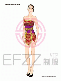 KTV男女服務(wù)員制服設(shè)計(jì)圖462