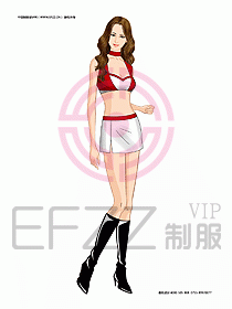 KTV男女服務(wù)員制服設(shè)計圖470