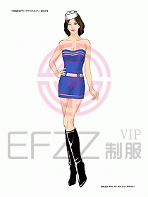 KTV男女服務(wù)員制服設(shè)計圖466