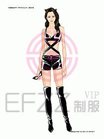 KTV男女服務(wù)員制服設(shè)計圖474