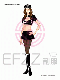 KTV男女服務(wù)員制服設(shè)計(jì)圖482