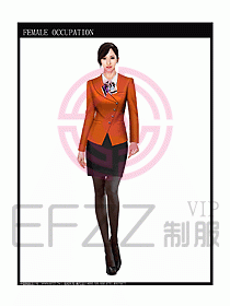 時尚職業(yè)女西服設計圖706