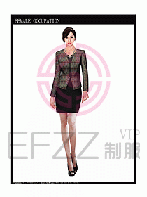 時尚職業(yè)女西服設(shè)計圖703