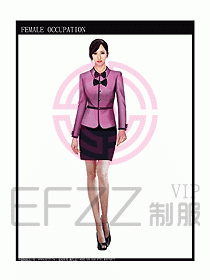 時尚職業(yè)女西服設(shè)計圖728