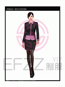 時尚職業(yè)女西服設(shè)計圖726