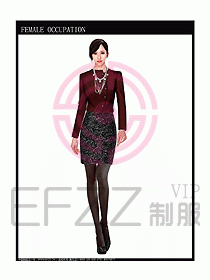 時尚職業(yè)女西服設(shè)計圖729