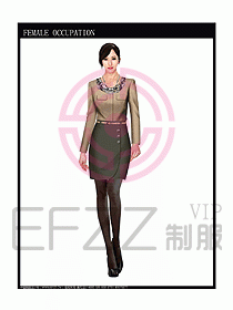時(shí)尚職業(yè)女西服設(shè)計(jì)圖746